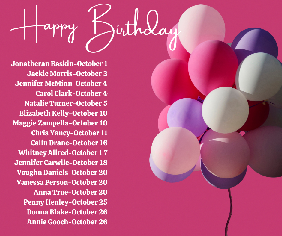 October birthdays